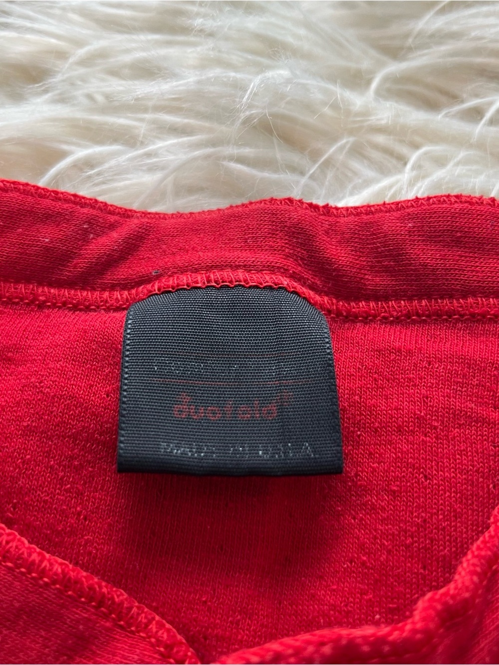 Vintage Duofold One Piece Suit Long Johns Mens XL Thermal Underwear Red USA - Picture 4 of 10